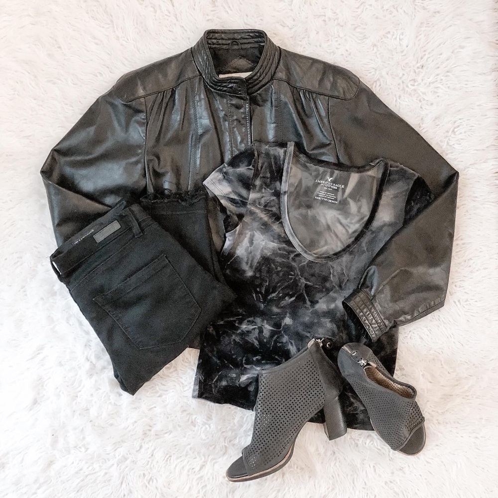 Vintage Berman’s Genuine Leather Jacket | S/M